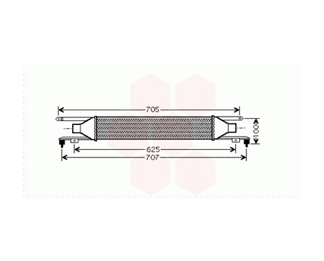 Intercooler, charger 37004421 International Radiators, Image 2