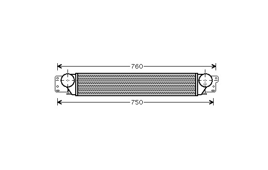 Intercooler, charger 37004442 International Radiators, Image 2
