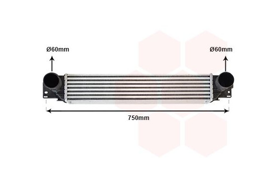 Intercooler, charger 37004442 International Radiators