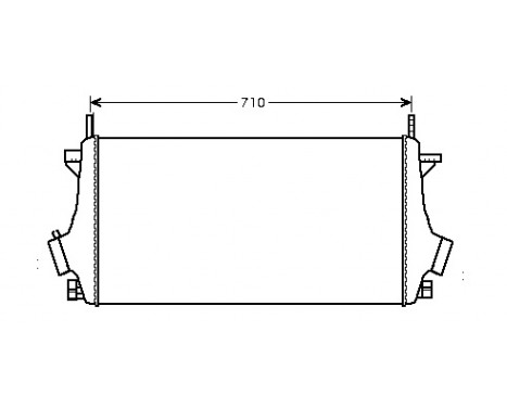 Intercooler, charger 37004476 International Radiators, Image 2