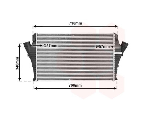 Intercooler, charger 37004491 International Radiators