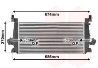Intercooler, charger 37004548 International Radiators