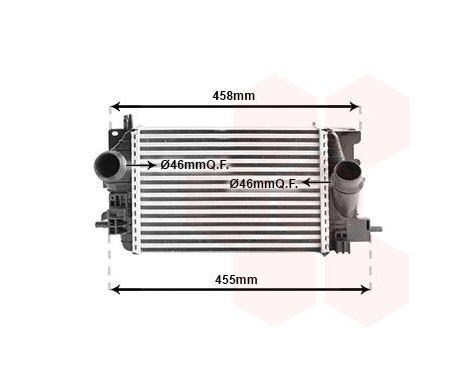 Intercooler, charger 37004575 International Radiators