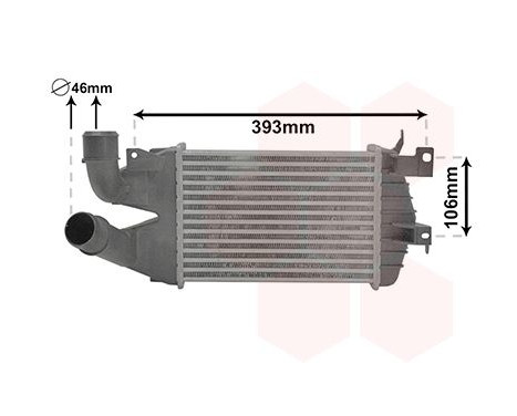 Intercooler, charger 37004584 International Radiators