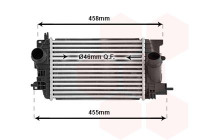 Intercooler, charger 37004593 International Radiators