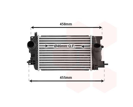 Intercooler, charger 37004593 International Radiators