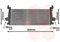 Intercooler, charger 37004640 International Radiators
