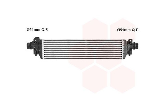 Intercooler, charger 37014701 International Radiators