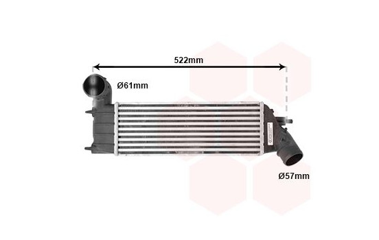 Intercooler, charger 40004261 International Radiators