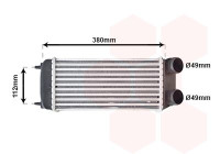 Intercooler, charger 40004294 International Radiators