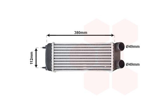 Intercooler, charger 40004294 International Radiators