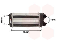 Intercooler, charger 40004299 International Radiators