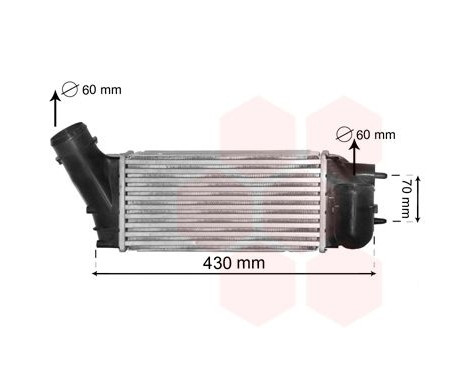 Intercooler, charger 40004335 International Radiators, Image 2