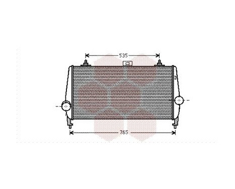 Intercooler, charger 40004338 International Radiators, Image 2