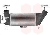 Intercooler, charger 40004347 International Radiators