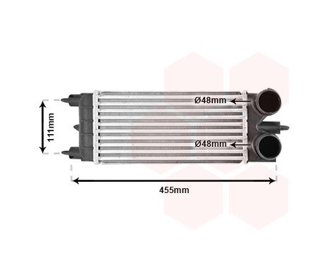 Intercooler, charger 40004365 International Radiators