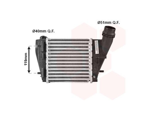 Intercooler, charger 43004423 International Radiators
