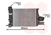 Intercooler, charger 43004602 International Radiators