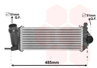 Intercooler, charger 43004615 International Radiators