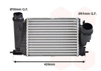 Intercooler, charger 43004680 International Radiators