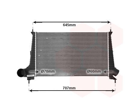 Intercooler, charger 47004047 International Radiators