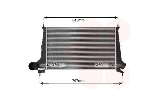 Intercooler, charger 47004047 International Radiators