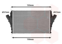 Intercooler, charger 47004068 International Radiators
