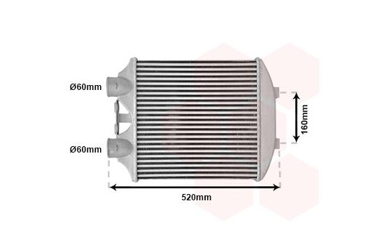 Intercooler, charger 49004040 International Radiators