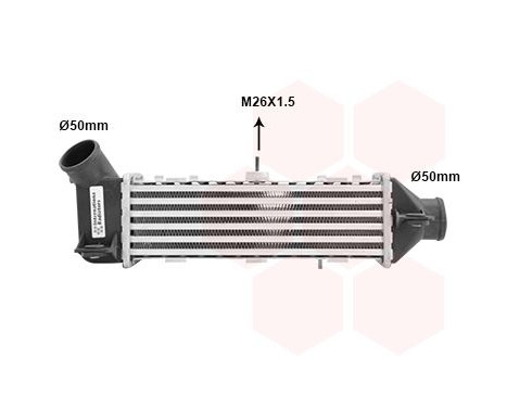 Intercooler, charger 58004136 International Radiators