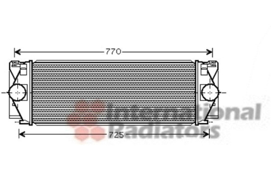 Intercooler, charger 58004267 International Radiators, Image 2