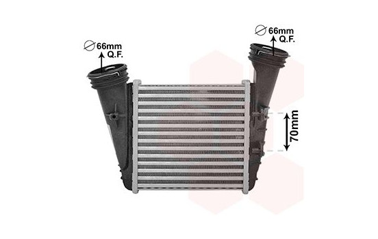 Intercooler, charger 58004372 International Radiators