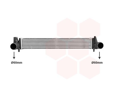 Intercooler, charger 58014714 International Radiators