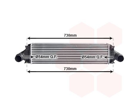 Intercooler, charger 59014704 International Radiators