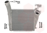 Intercooler, charger 74004085 International Radiators