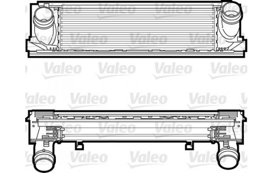 Intercooler, charger 818259 Valeo, Image 2