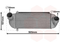 Intercooler, charger 82014702 International Radiators