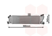 Intercooler, charger 82014703 International Radiators