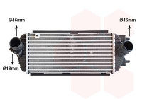 Intercooler, charger 82014710 International Radiators