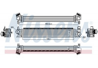 Intercooler, charger 961479 Nissens