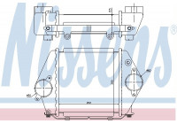 Intercooler, charger 96570 Nissens
