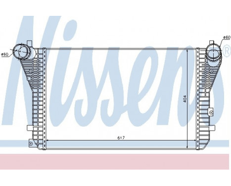 Intercooler, charger 96575 Nissens, Image 2