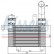 Intercooler, charger 96649 Nissens, Thumbnail 2