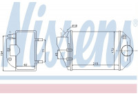Intercooler, charger 96690 Nissens
