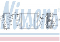Intercooler, charger 96708 Nissens