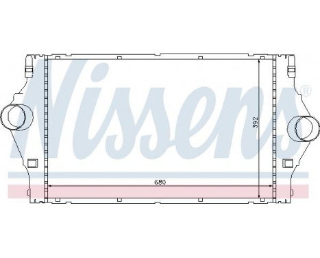 Intercooler, charger 96778 Nissens, Image 2