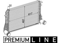 Intercooler, charger BEHR *** PREMIUM LINE ***
