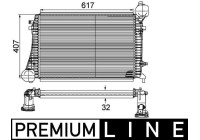 Intercooler, charger BEHR *** PREMIUM LINE ***