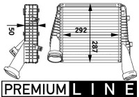 Intercooler, charger BEHR *** PREMIUM LINE ***