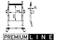 Intercooler, charger BEHR *** PREMIUM LINE ***
