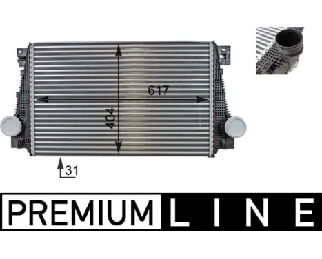 Intercooler, charger BEHR *** PREMIUM LINE ***, Image 5